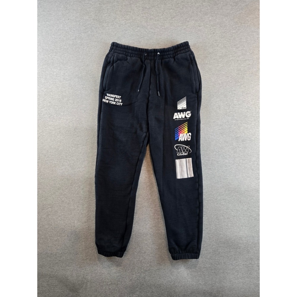 Alexander Wang Joggers Mens XS Black Spring 2018 Wangfest Ltd Edition $375.00